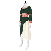 The Lord Of The Rings: The War Of The Rohirrim Hera Green Dress Outfits Cosplay Costume